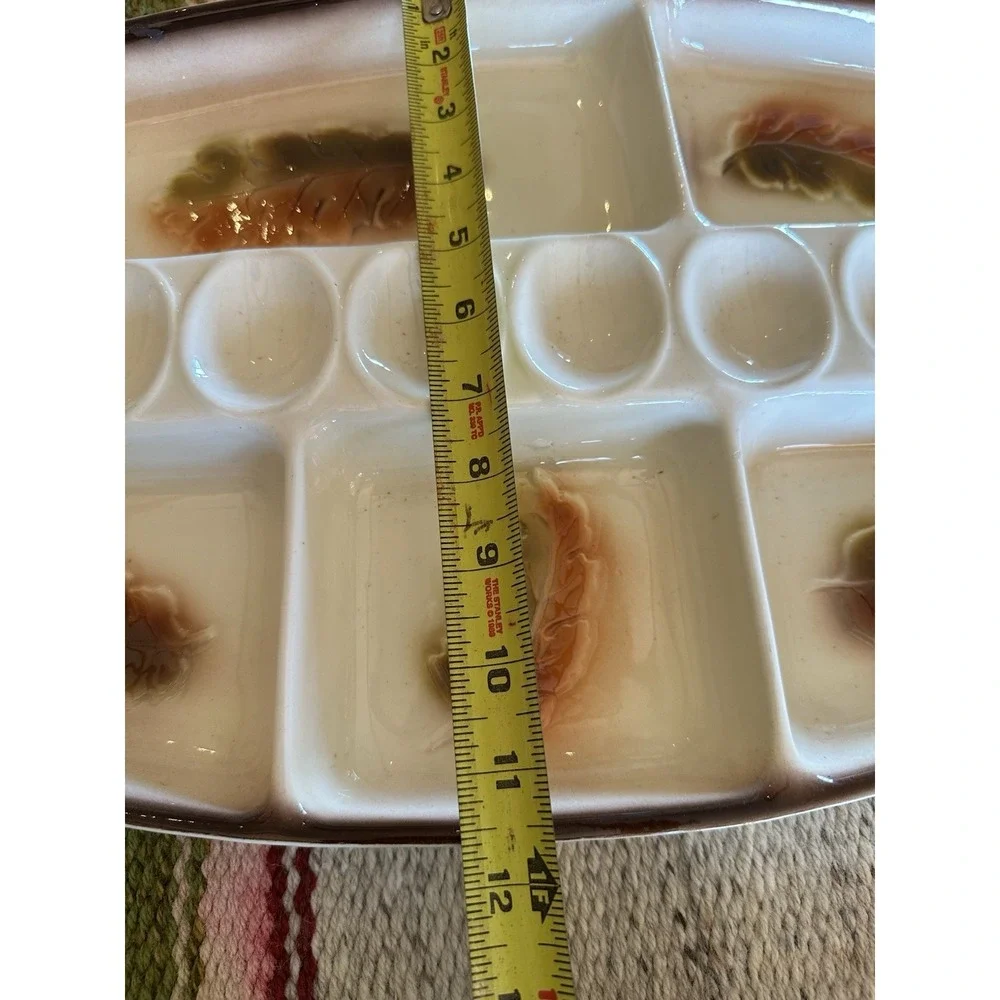 MCM Deviled Egg Decorative Appetizer Platter